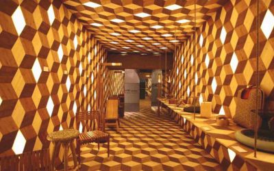 In the spotlight: Luminous bamboo panels