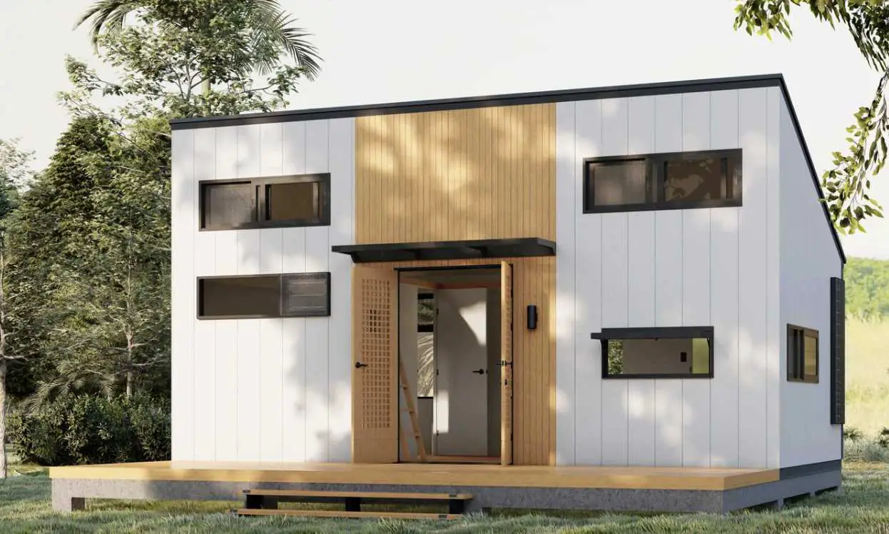 CUBO bamboo modular home