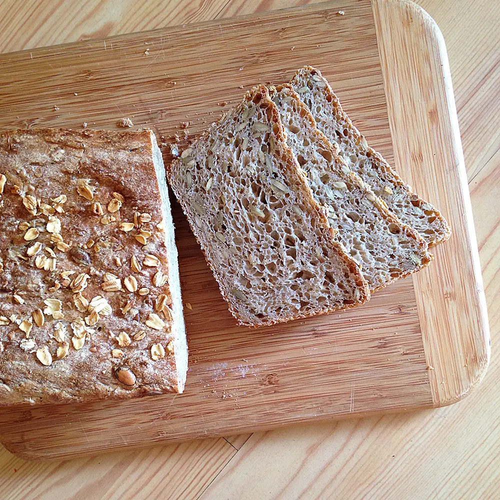 Seeded German Sourdough Bread