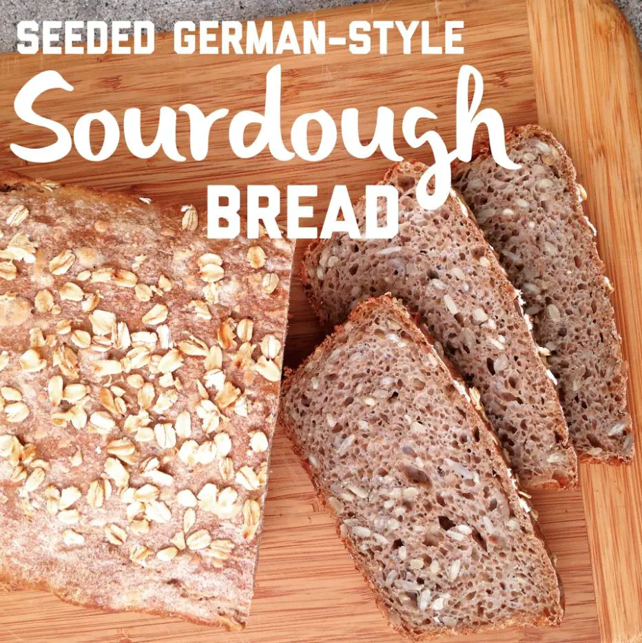 Seeded German Sourdough Bread