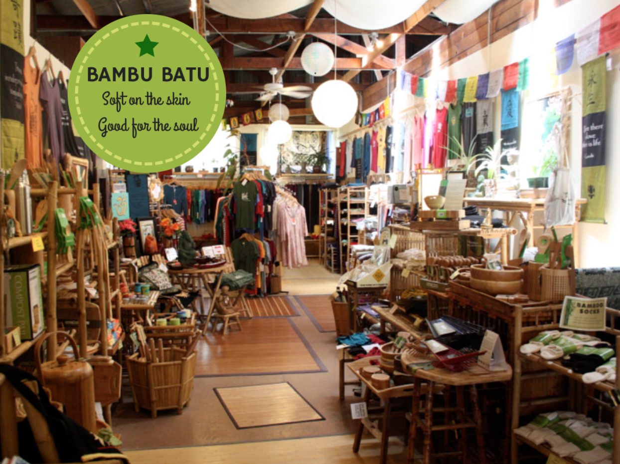 Bambu Batu, the original bamboo clothing store