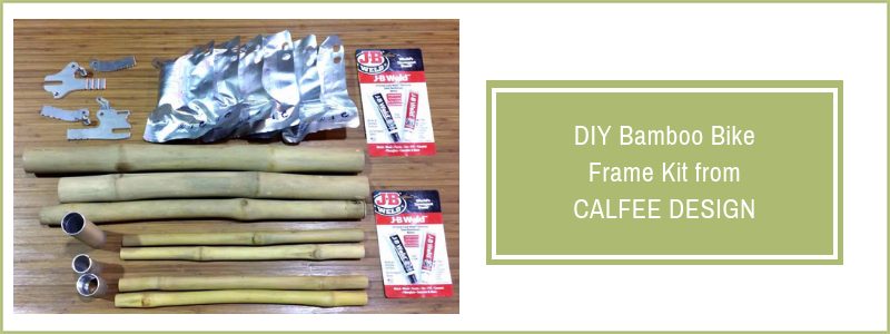 DIY bamboo bike kit from Calfee Design