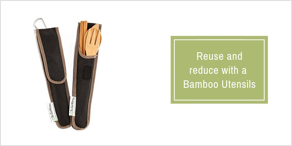 Bamboo Utensils on Amazon