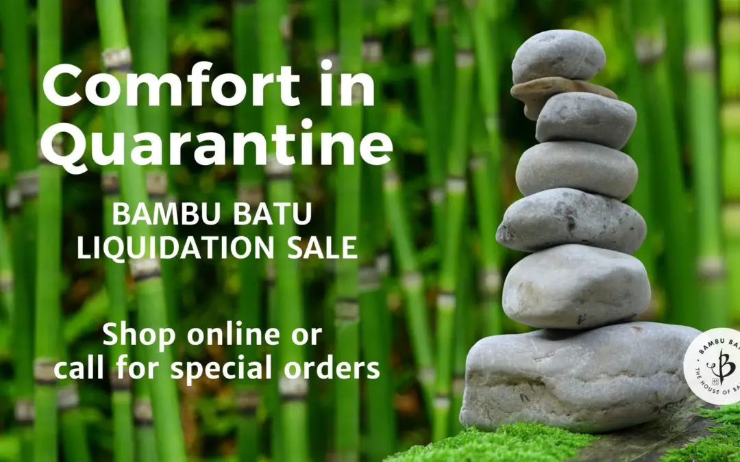 Comfort in Quarantine: Online Bamboo Sale