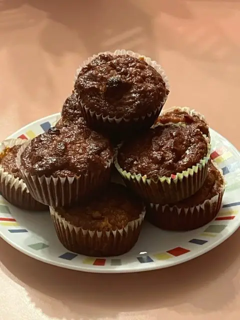 Banana Nut Bamboo Muffins