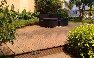 Fused bamboo for exterior construction