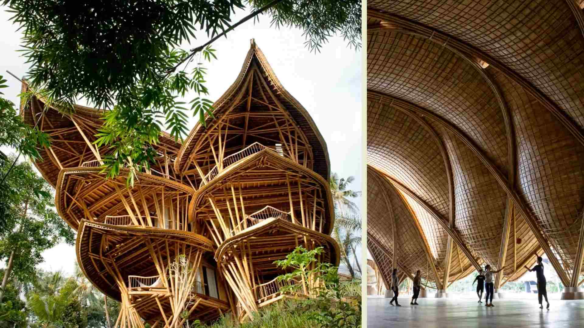 Bamboo Construction Green School