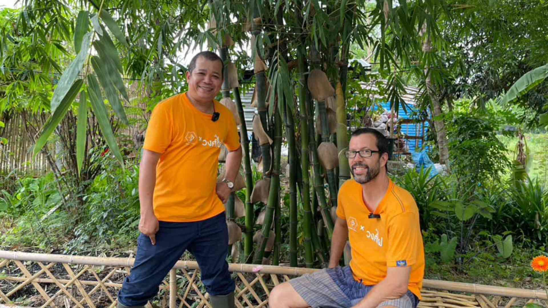 Wongphai bamboo farm Thailand Khom Fred